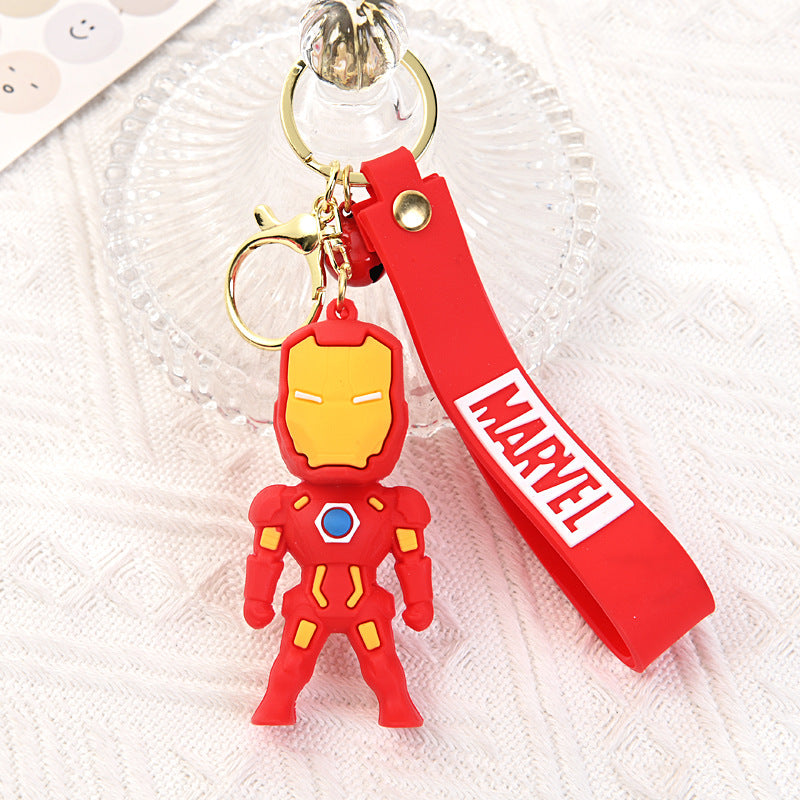 Marvel DC Keychain Pendant - SPIDERMAN BATMAN WONDERWOMAN CAPTAIN Superhero