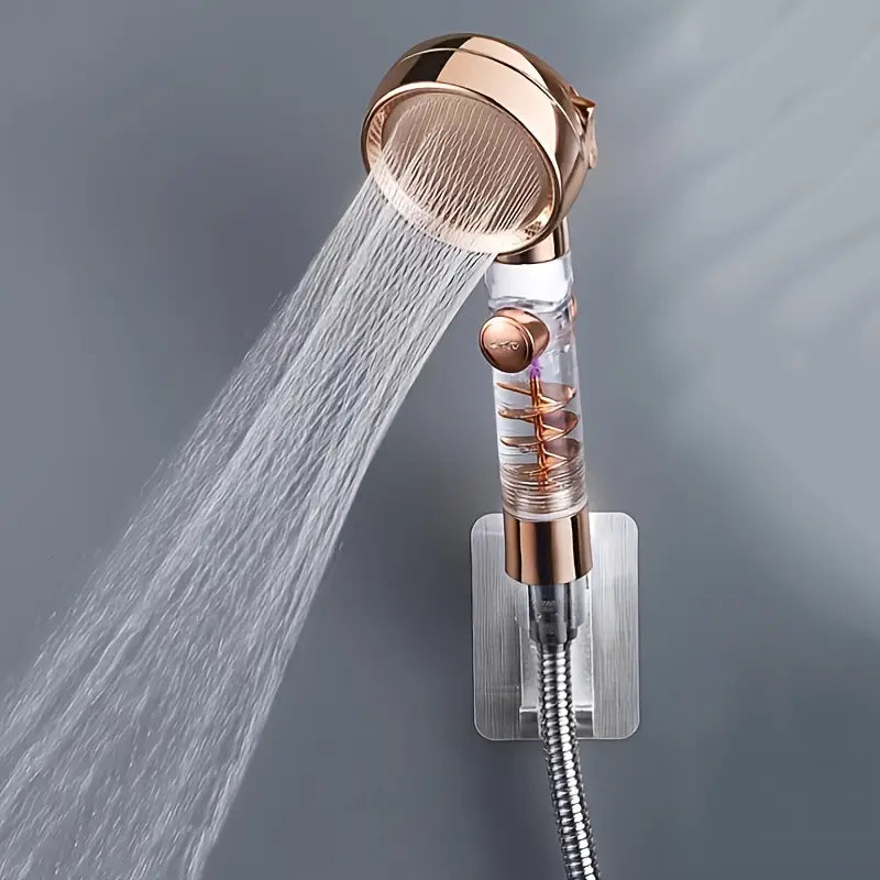 Three Speed Turbo Rod Pressurized Shower Head