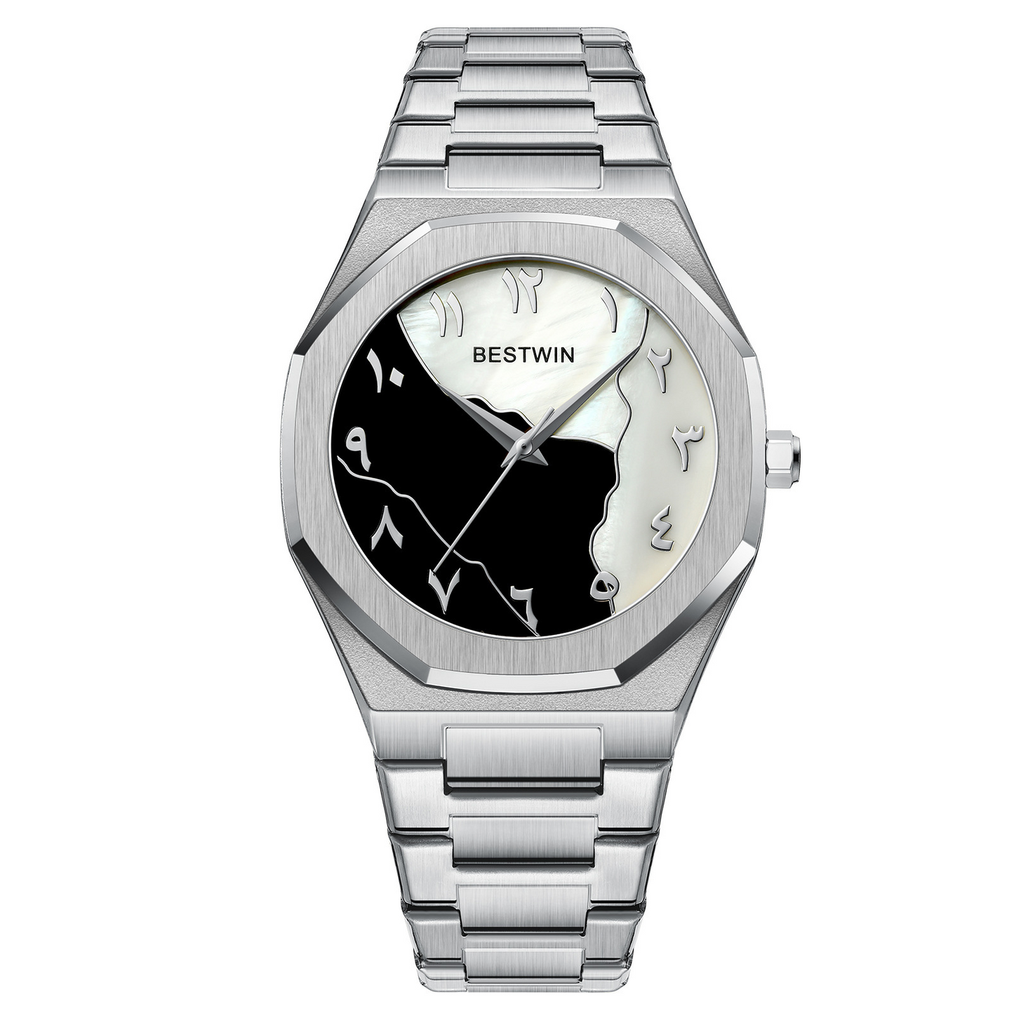 Minimalist Steel Band Quartz Watch for Men