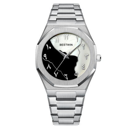 Minimalist Steel Band Quartz Watch for Men