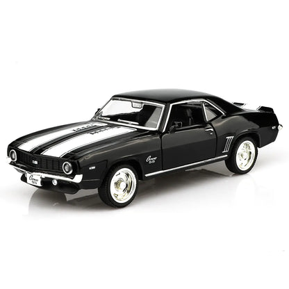 TOKAXI 1/36 Scale Chevrolet 1969 Camaro SS Diecast Cars ModelsPull Back Vehicles Toy CarsCars Gifts for Boys Girls