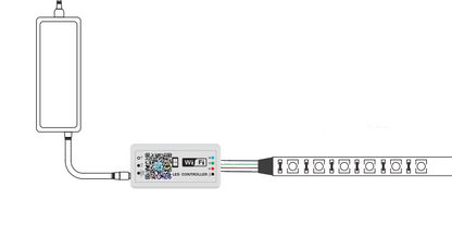 WiFi RGB LED Strip Controller, Smart Voice Compatible
