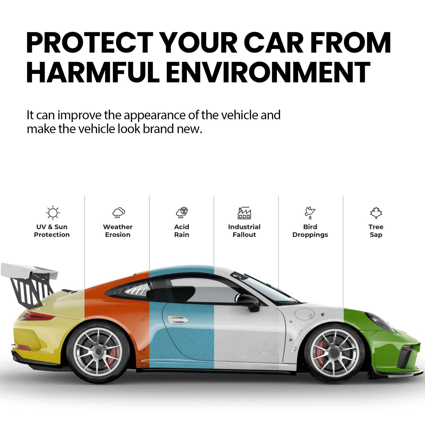 Homonth Car Coating Agent for Paint Restoration Spray