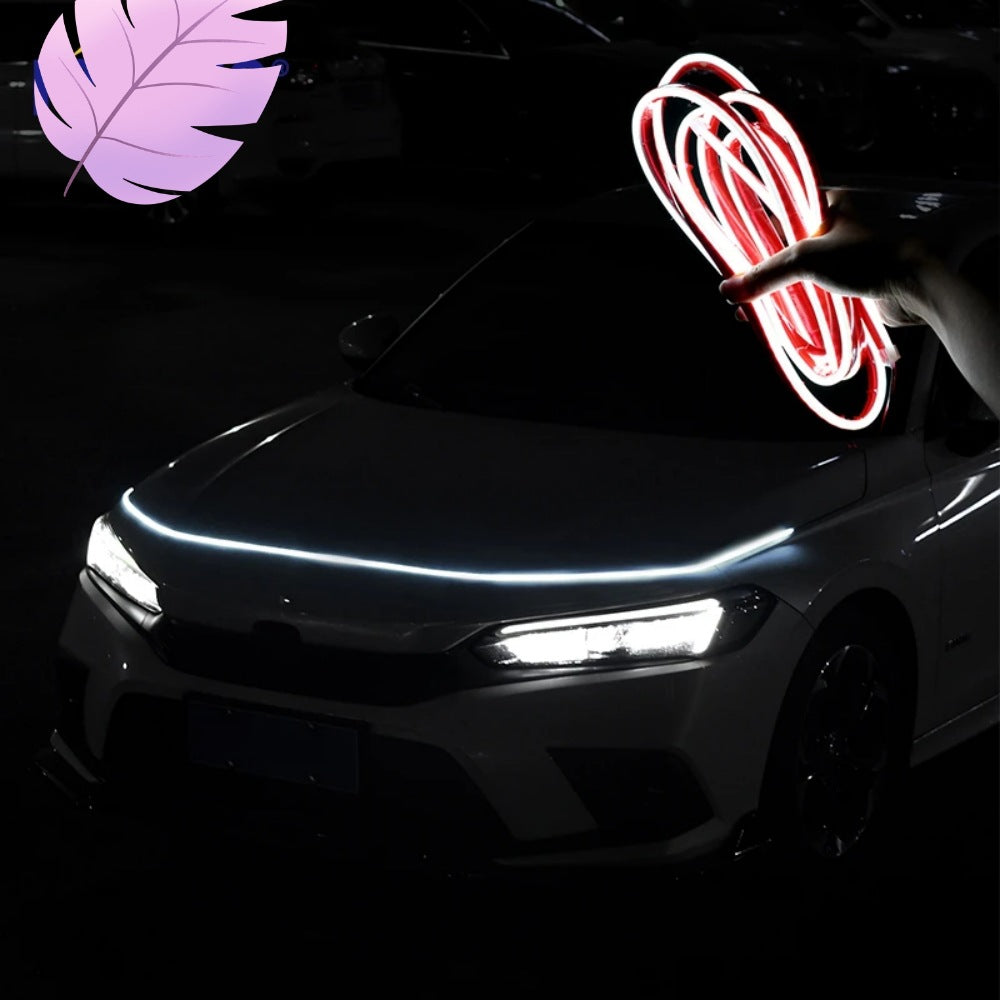Car Hood Atmosphere Light LED Flowing Daytime Running Light