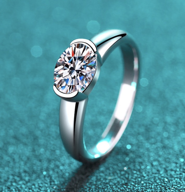 s925 Couple Fashion Sterling Silver Ring Design birthday valentine romance gift