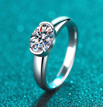 s925 Couple Fashion Sterling Silver Ring Design birthday valentine romance gift