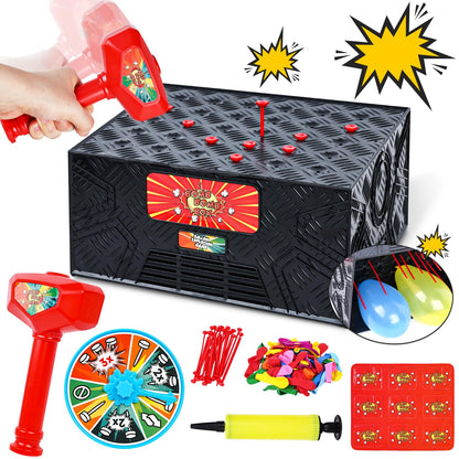 LovesTown Whack a Balloon Game Balloon Popping Game Blast Box Balloon Game for Kid Family Gathering