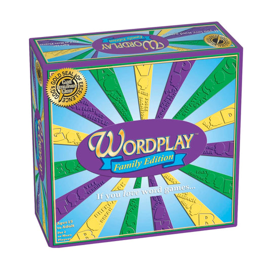 Wordplay – The Ultimate Fast-Paced Word Challenge Board Game for Family & Friends – Adult & Family Game Night Fun