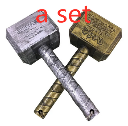 Vintage Thor's Hammer Bottle Opener - Fun Design