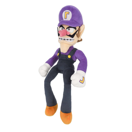 Sanei Super Mario All Star Collection 12.5" Waluigi Plush Small