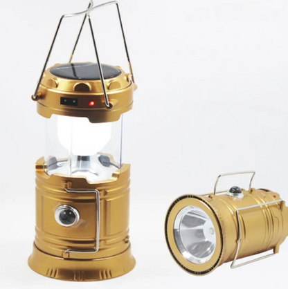 Solar powered LED Camping camp Light