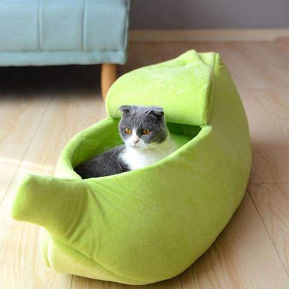 Banana Cozy Pet Bed dog cat