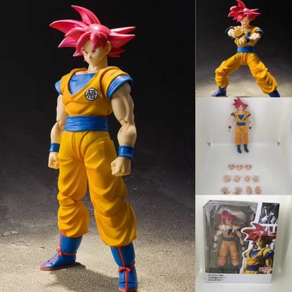 SHF Dragon Ball Super Saiyan God Goku Action Figure