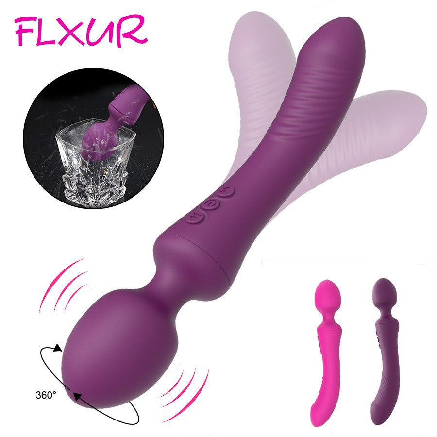 USB Rechargeable Dual-Head G-Spot Vibrator for Adults adult toy massage couple