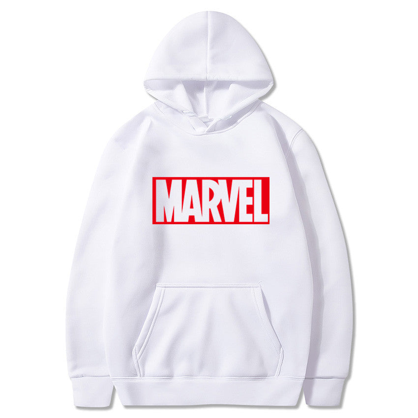 Men's Fashion Hoodie with MARVEL Print for Fall Winter