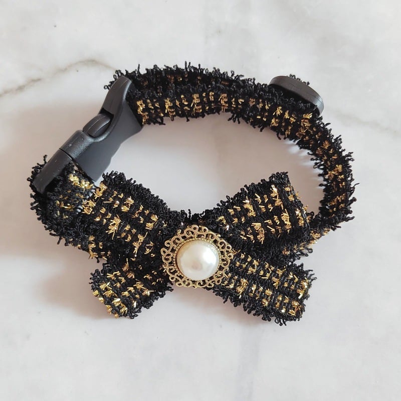 Sweet Cat Bow Tie Pet Collar
