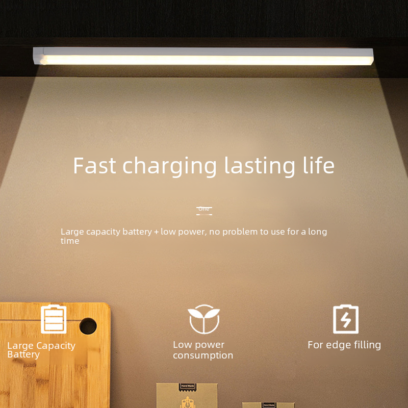 LED Motion Sensor Magnetic Strip Light for Cabinets