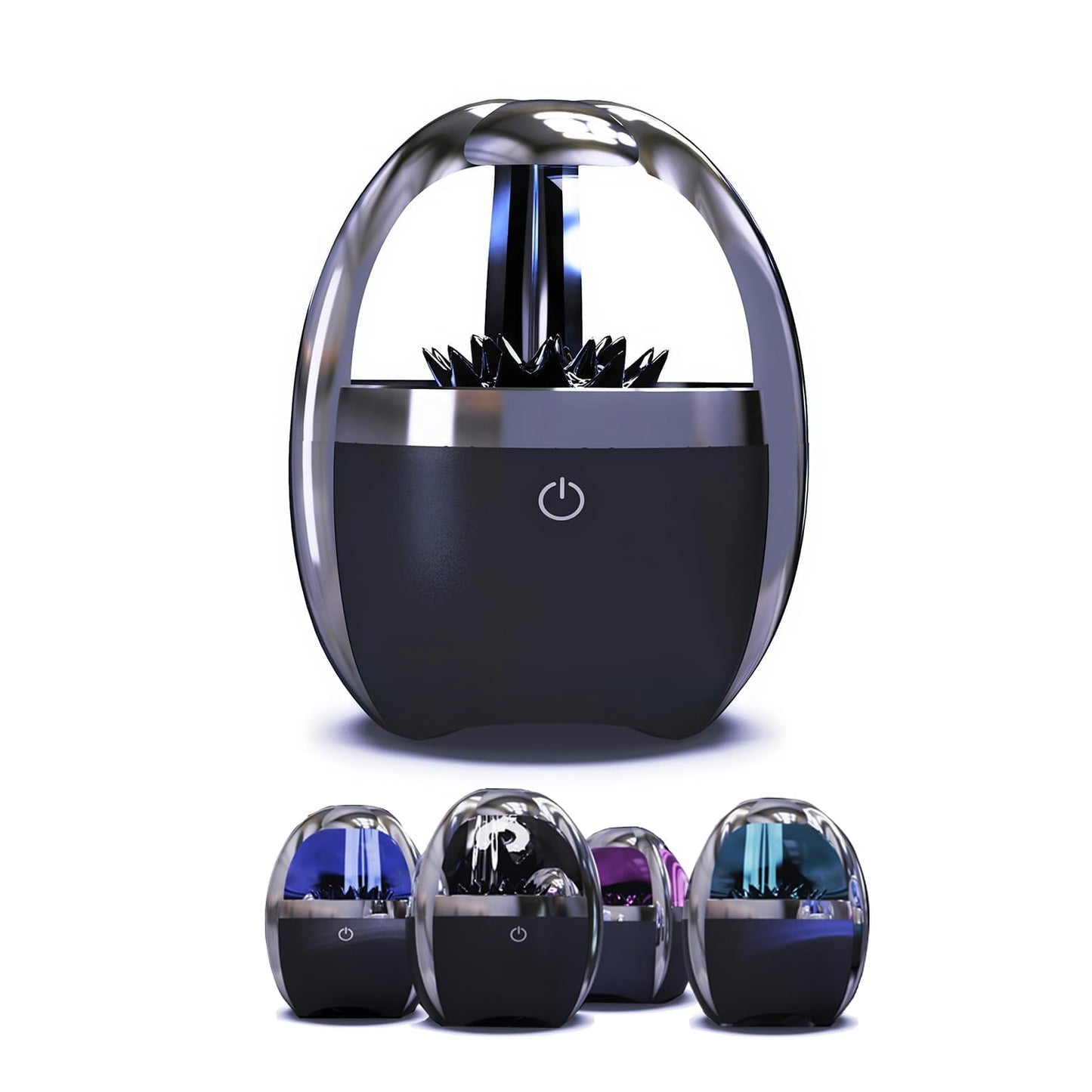 Dancing Ferrofluid Speaker Bluetooth 5.0 Wireless Speaker with Music Rhythm Magnetic Fluid Speaker Ferrofluid Display Lamp Magnet Liquid Toy Desktop Decor