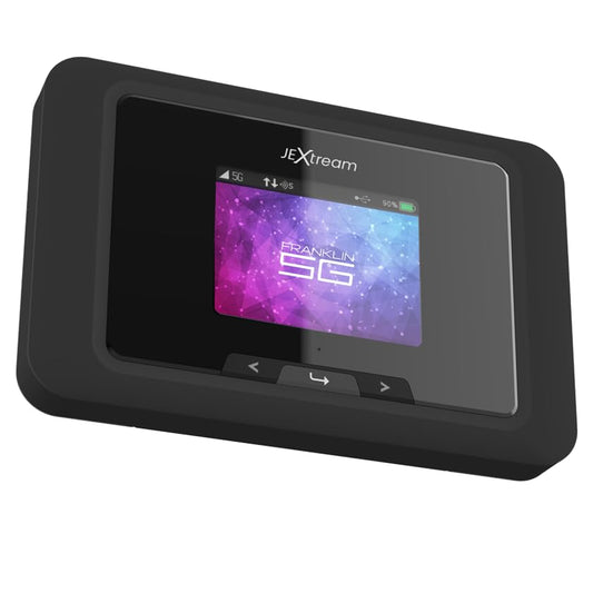 Franklin Wireless JEXtream RG2100 (T-Mobile) 5G WiFi 6 Mobile Hotspot Router - Black