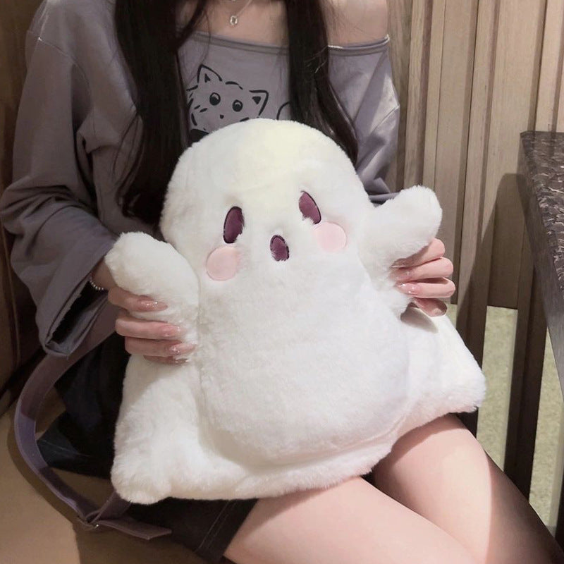 New Cute Ghost Plush Backpack for Girls