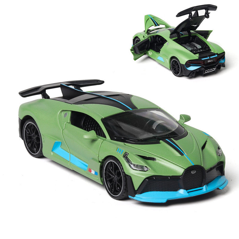 1:32 Bugatti Die-Cast Racing Car Model with Sound & Light