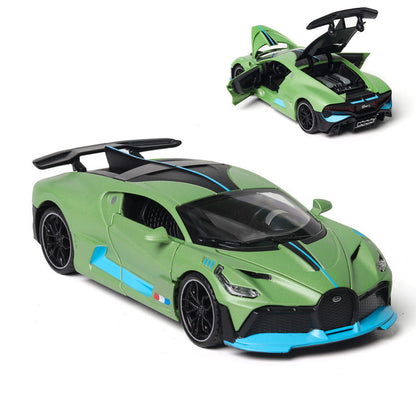 1:32 Bugatti Die-Cast Racing Car Model with Sound & Light