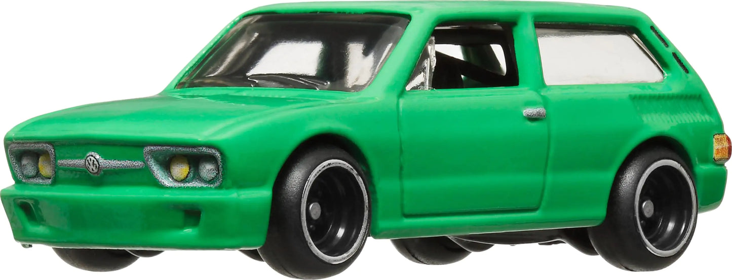Hot Wheels Premium Car Culture Collectible Toy Car 1:64 Scale Die-Cast Toyota Corolla GR Slide Street Vehicle with Real Riders Tires