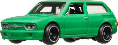 Hot Wheels Premium Car Culture Collectible Toy Car 1:64 Scale Die-Cast Toyota Corolla GR Slide Street Vehicle with Real Riders Tires