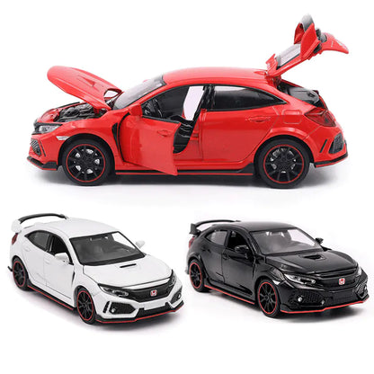 1:32 Honda civic type r fk8 Diecast Model Car