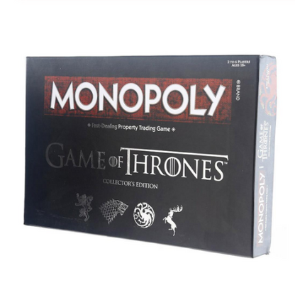 Monopoly Game of Thrones Board Game Card Set party gift