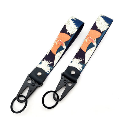 JDM Culture Keychain Wrist Strap with Digital Print 19.5cm x 2.5cm