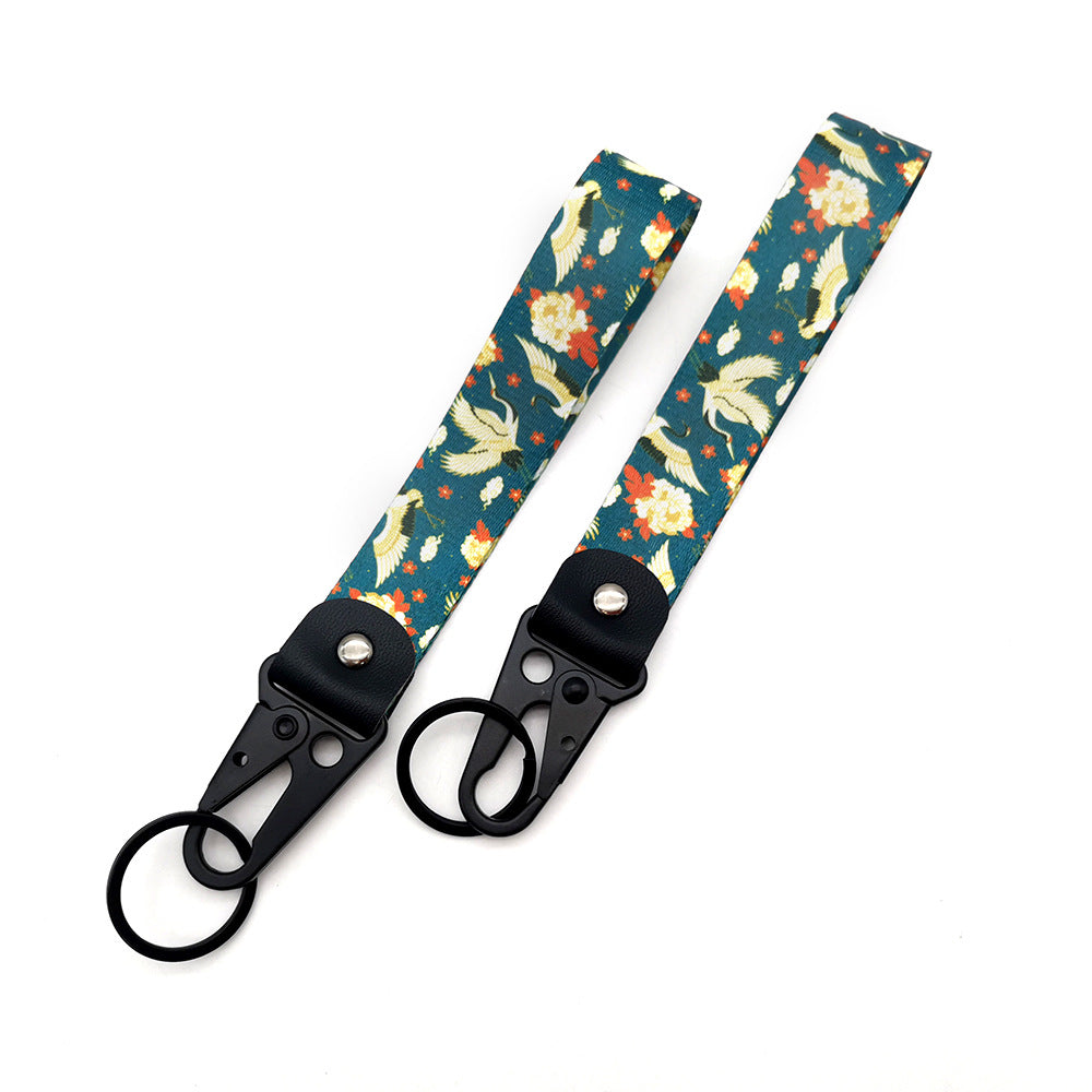 JDM Culture Keychain Wrist Strap with Digital Print 19.5cm x 2.5cm