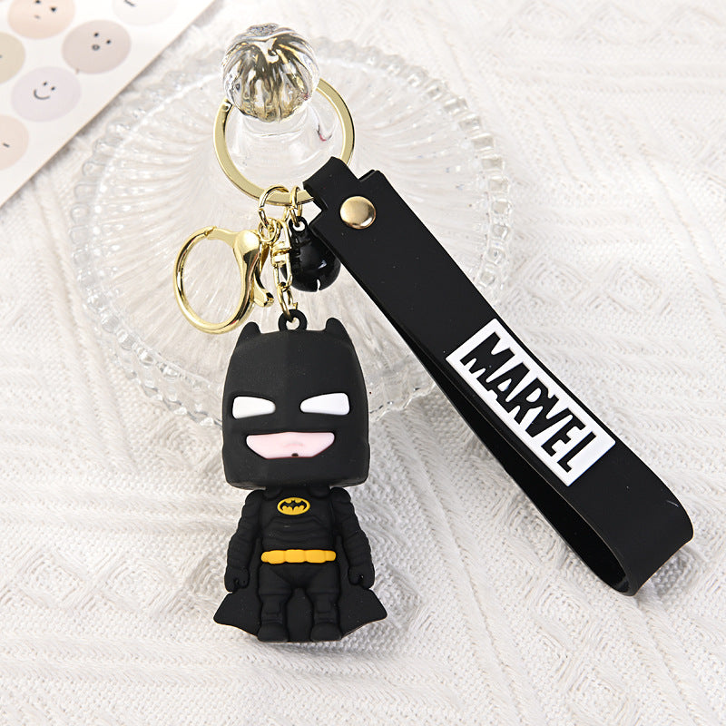 Marvel DC Keychain Pendant - SPIDERMAN BATMAN WONDERWOMAN CAPTAIN Superhero