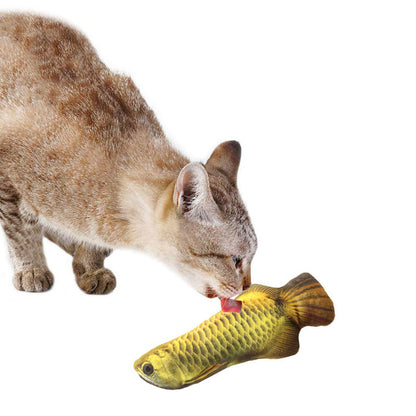 Creative Fish Shape Pet cat dog Toy 20cm