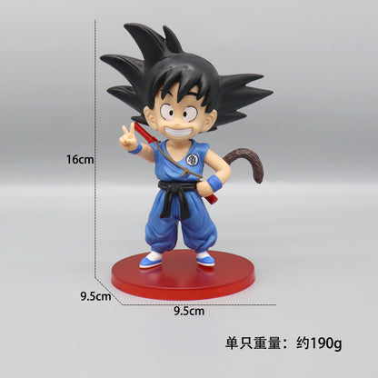Dragon Ball Super Saiyan Action Figures - Goku & Vegeta