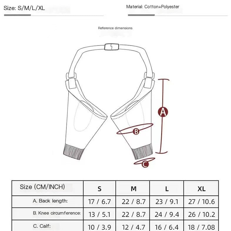 Dog Injury Protection Sleeve for Pets - Joint and Knee Guard Multi sizes