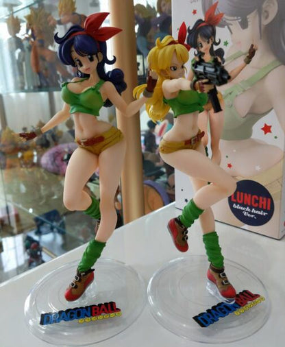 Dragon Ball DBG Lanky Black Hair Figure in Yellow Box