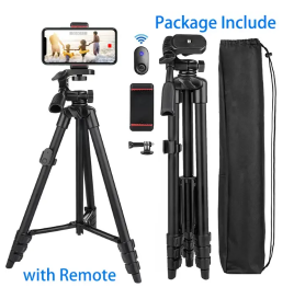 Phone Tripod 55in for Video recording shooting photography with RC