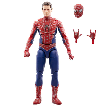 Marvel Legends Series Friendly Neighborhood Spider-Man Spider-Man: No Way Home Collectible 6 Inch Action Figures Ages 4 and Up