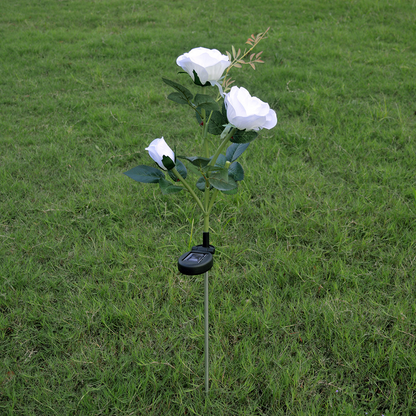 Solar-Powered LED flower shape Garden Light