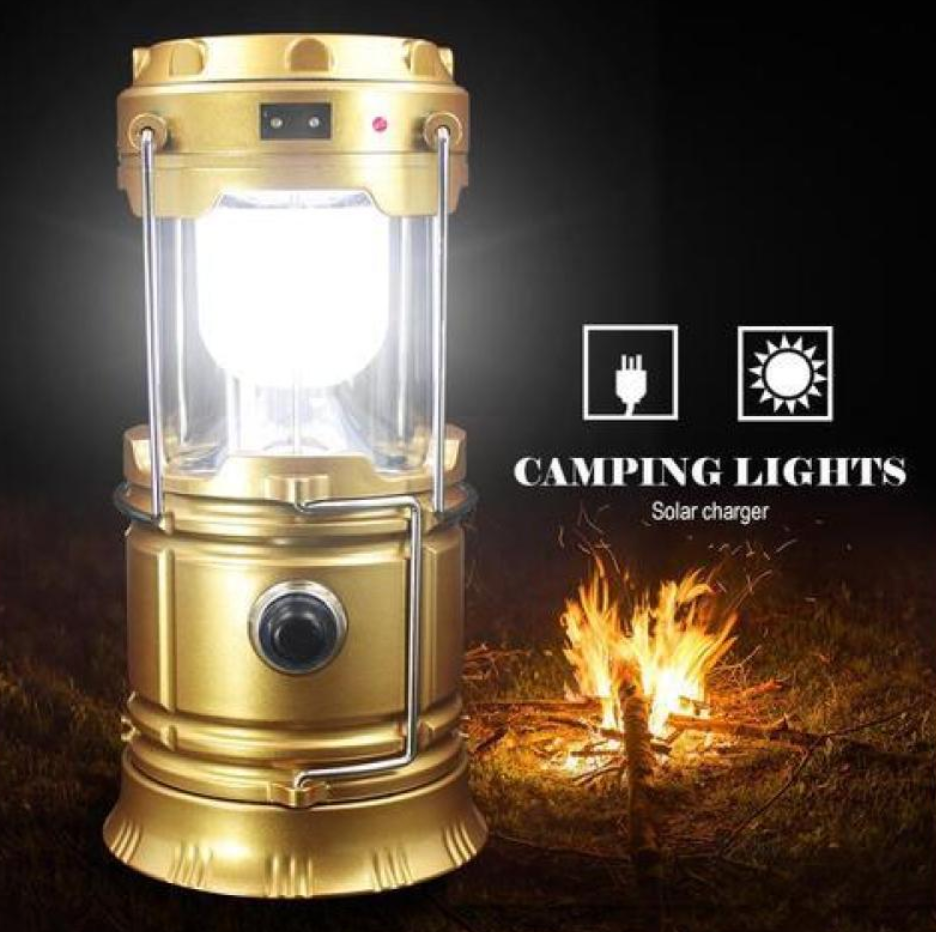 Solar powered LED Camping camp Light