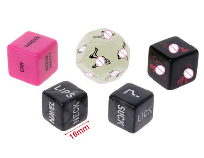 Couple Dice 5 Sets date night valentine couple birthday gift