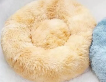 Plush Round Pet dog cat Bed muti size color