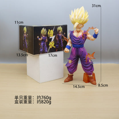 Dragon Ball Super Saiyan Action Figures - Goku & Vegeta