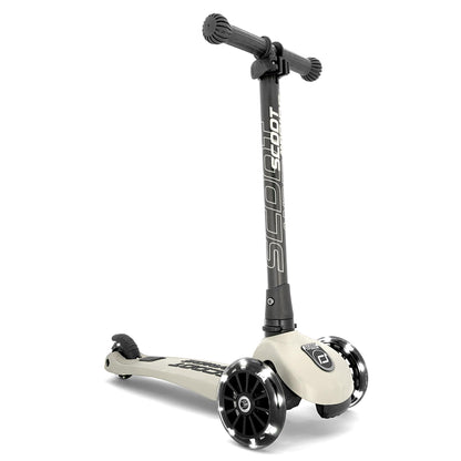 Scoot & Ride Stand-up Push Scooter for Children Ages 3-6 Highwaykick 3 Ash