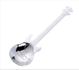 304 Stainless Steel Guitar Coffee Spoon - Creative Gift