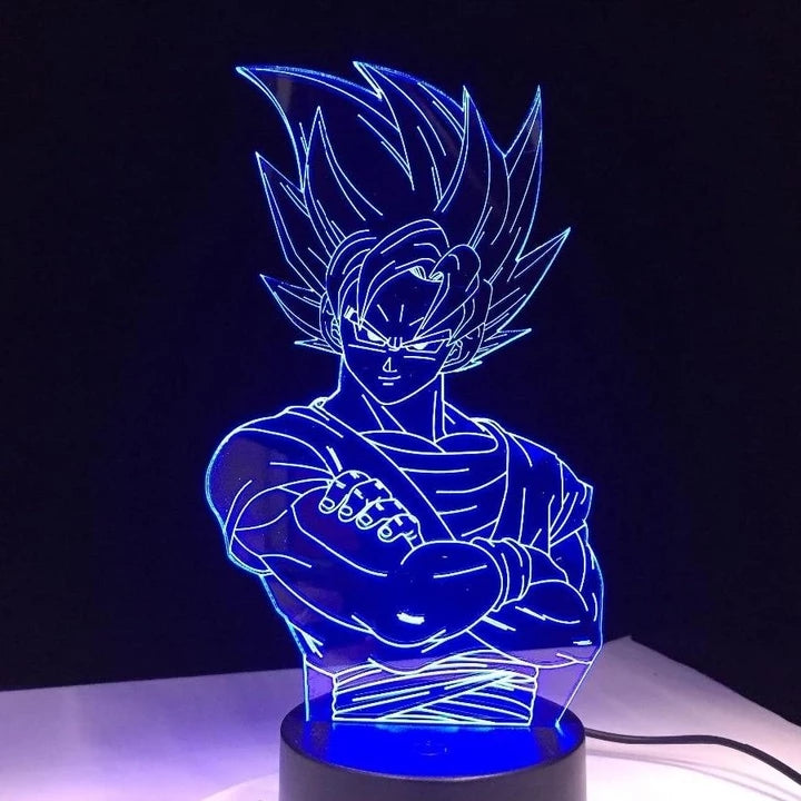 Dragon ball Goku Decor 3D Light 15cm