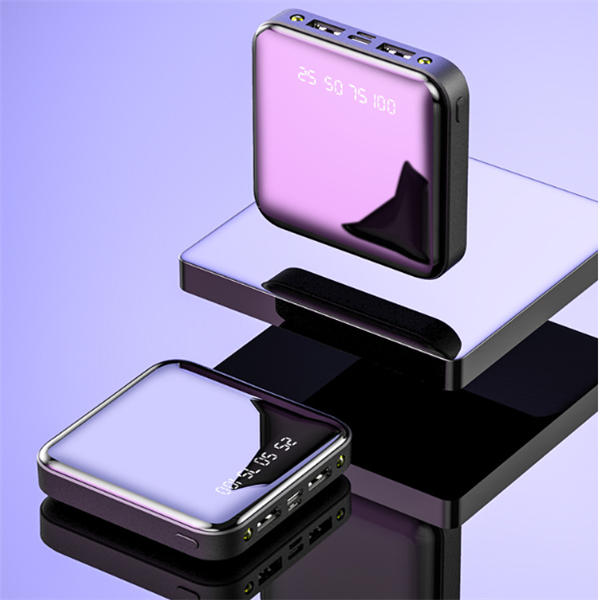 Mirror Surface Power Bank 10000 - 20000 mAh Mini Charger