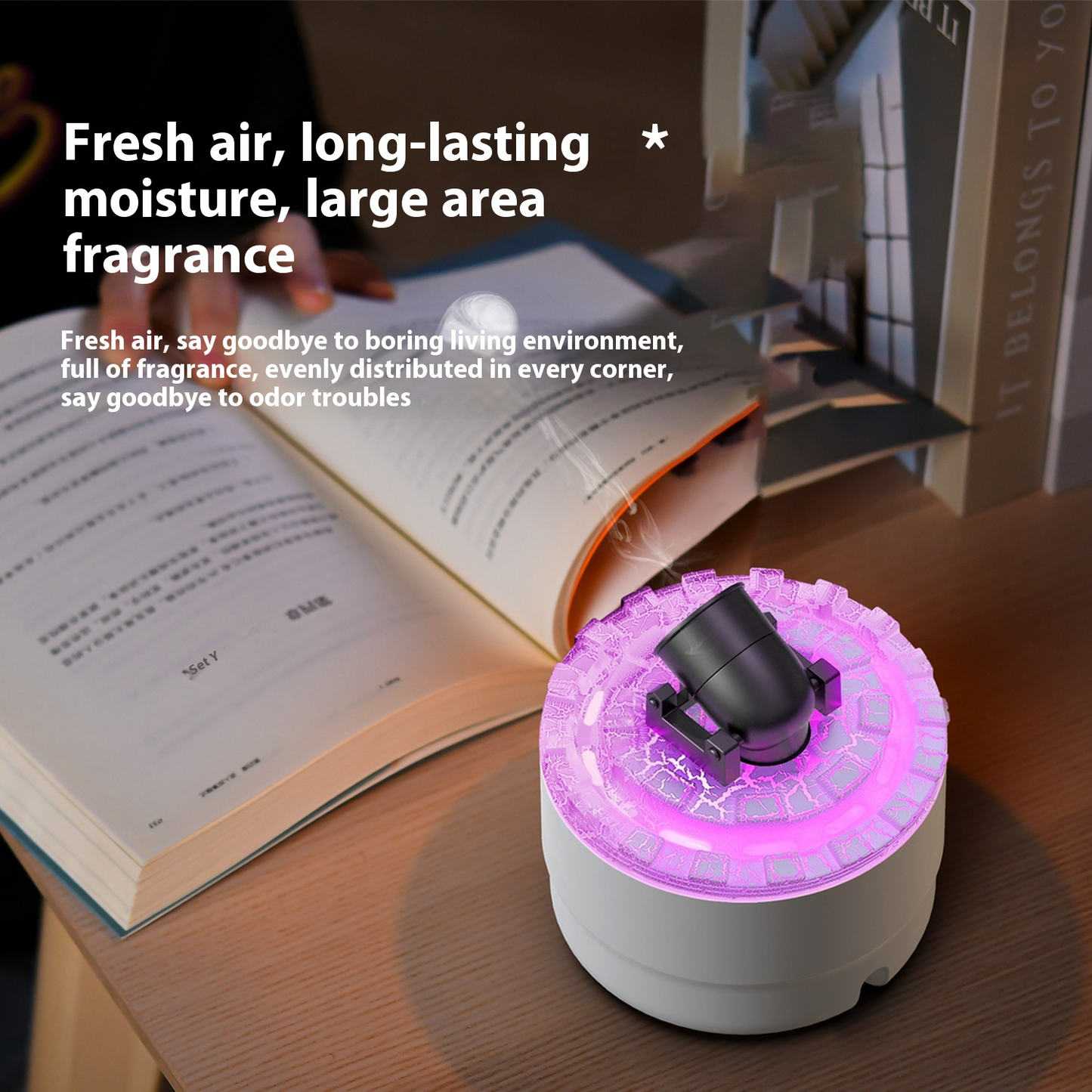 Volcano Canon Humidifier decor