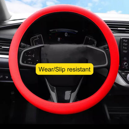 Universal Silicone Car Steering Wheel Cover - Multi Color